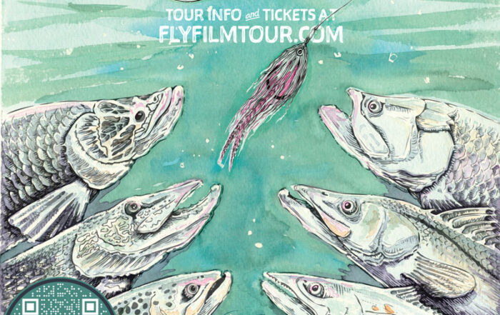 Poster for Fly Fishing Film Tour 2022